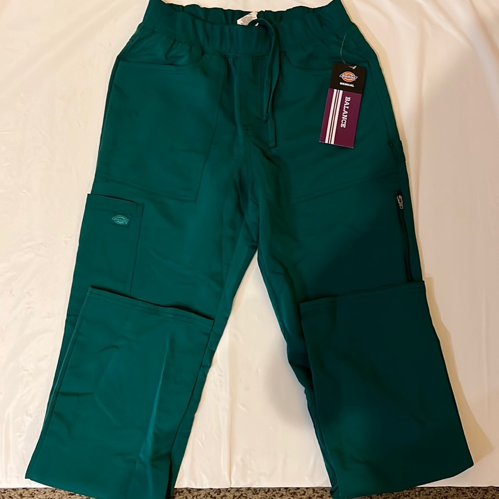 Dickies Hunter Green Scrub Pant